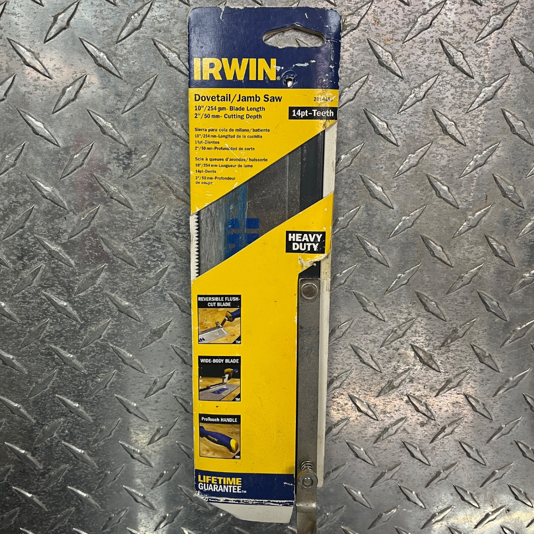 Irwin Dovetail Jamb Saw – Precision Woodworking Saw for Fine Cuts