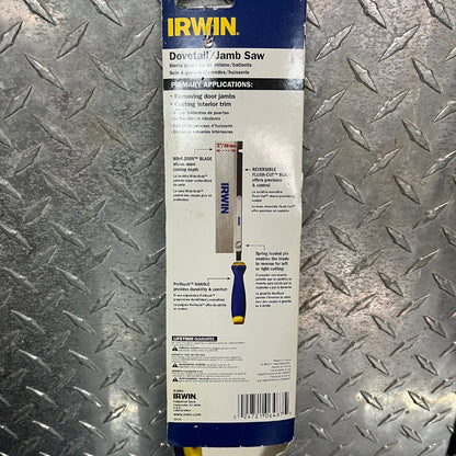 Irwin Dovetail Jamb Saw – Precision Woodworking Saw for Fine Cuts