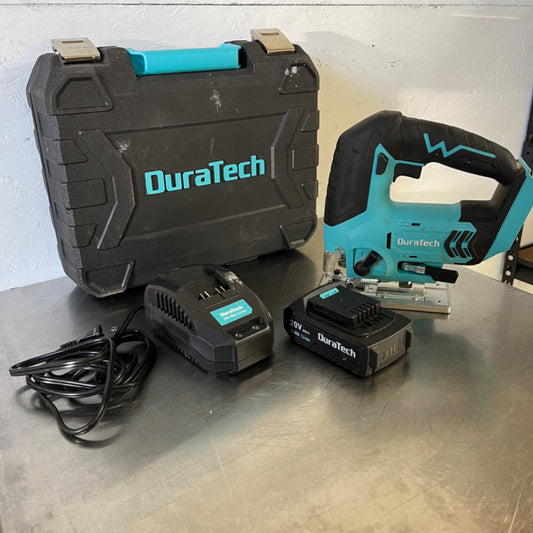 Duratech 20V Cordless Jig Saw Kit – Precision Cutting Power with Portable Convenience