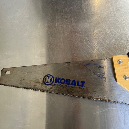 3-Piece Hand Saw Set – Craftsman, Kobalt, and Adjustable Hacksaw