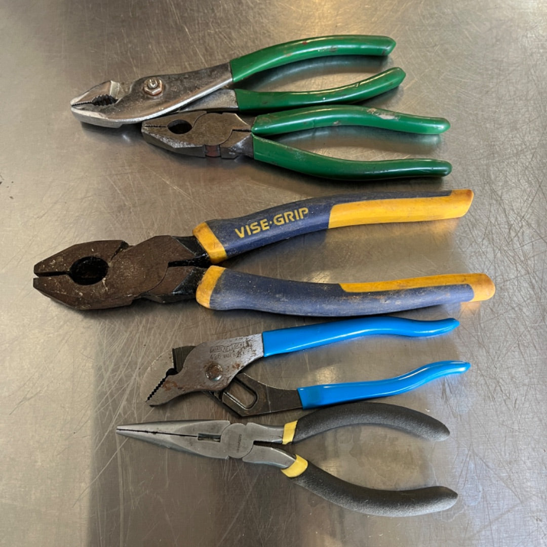 10-Piece Pliers & Channellock Set – Vise-Grip, Kobalt, Husky & More