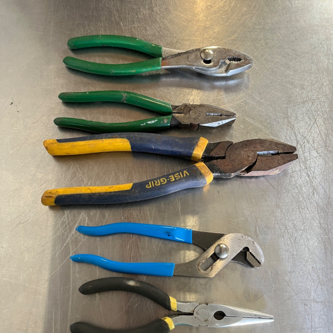 10-Piece Pliers & Channellock Set – Vise-Grip, Kobalt, Husky & More