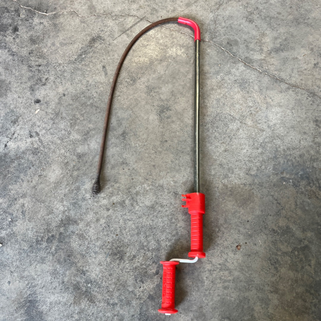 Ridgid Ultra Flexible Toilet Auger – 3 ft. Toilet Snake with Bulb Head - Professional-Grade Drain Unclogging Tool