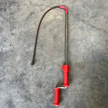 Ridgid Ultra Flexible Toilet Auger – 3 ft. Toilet Snake with Bulb Head - Professional-Grade Drain Unclogging Tool