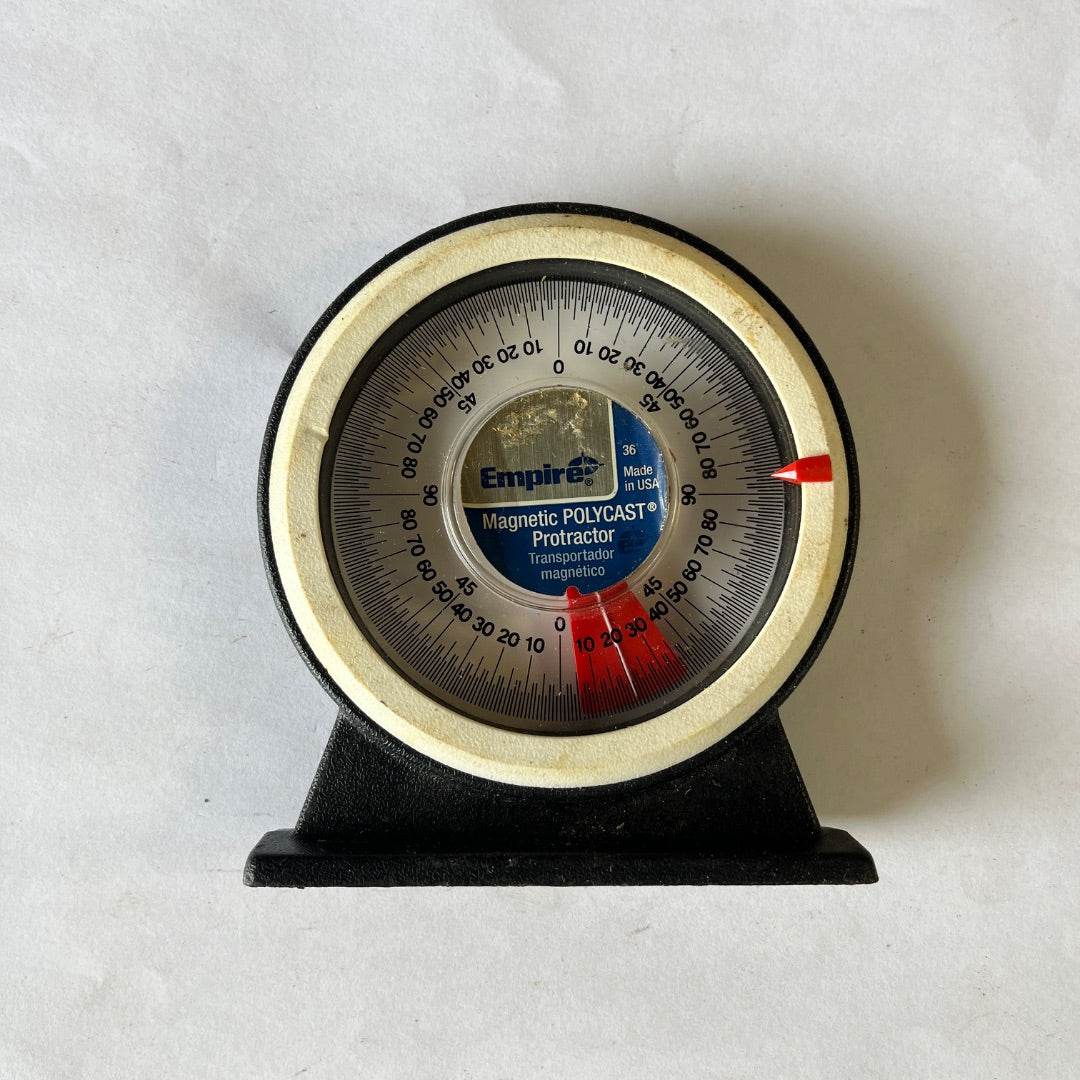 Empire Level 36 Magnetic Angle Finder Protractor – Polycast | Made in USA