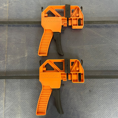 WORX Clamping Sawhorses with Bar Clamps – Lightweight, Heavy-Duty, and Built for DIYers