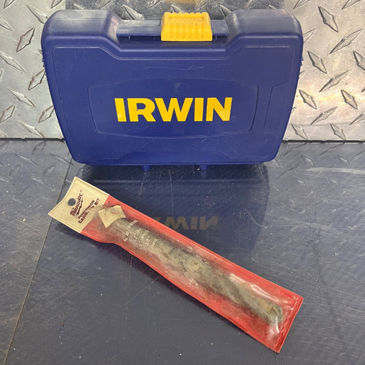 Irwin 6‑Piece Woodboring Tri‑Flute Drill Bit Set  – Precision, Speed & Durability