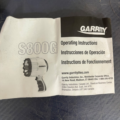 Garrett S800G LED Inspection Light – Heavy-Duty Rechargeable Work Light