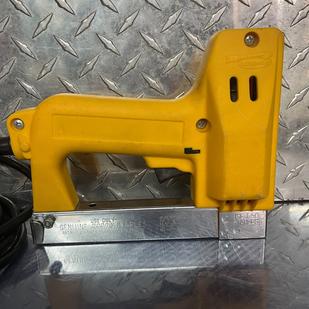 Arrow ETF50P Professional Grade Electric Stapler – Heavy-Duty Tacker for Upholstery & Crafts