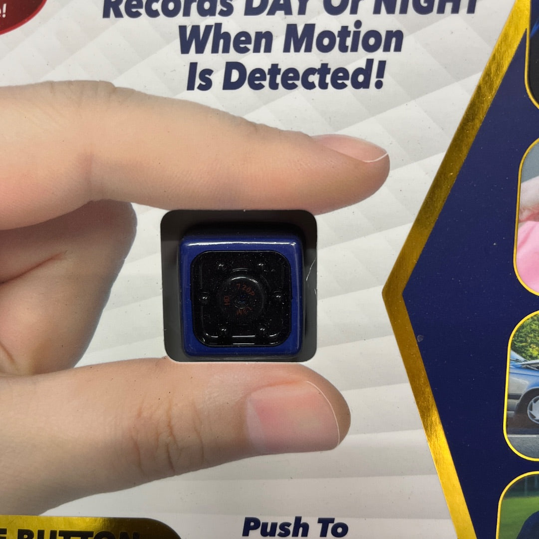 Cop Cam Mini Wireless Security Camera – Motion-Activated HD Hidden Camera with Audio
