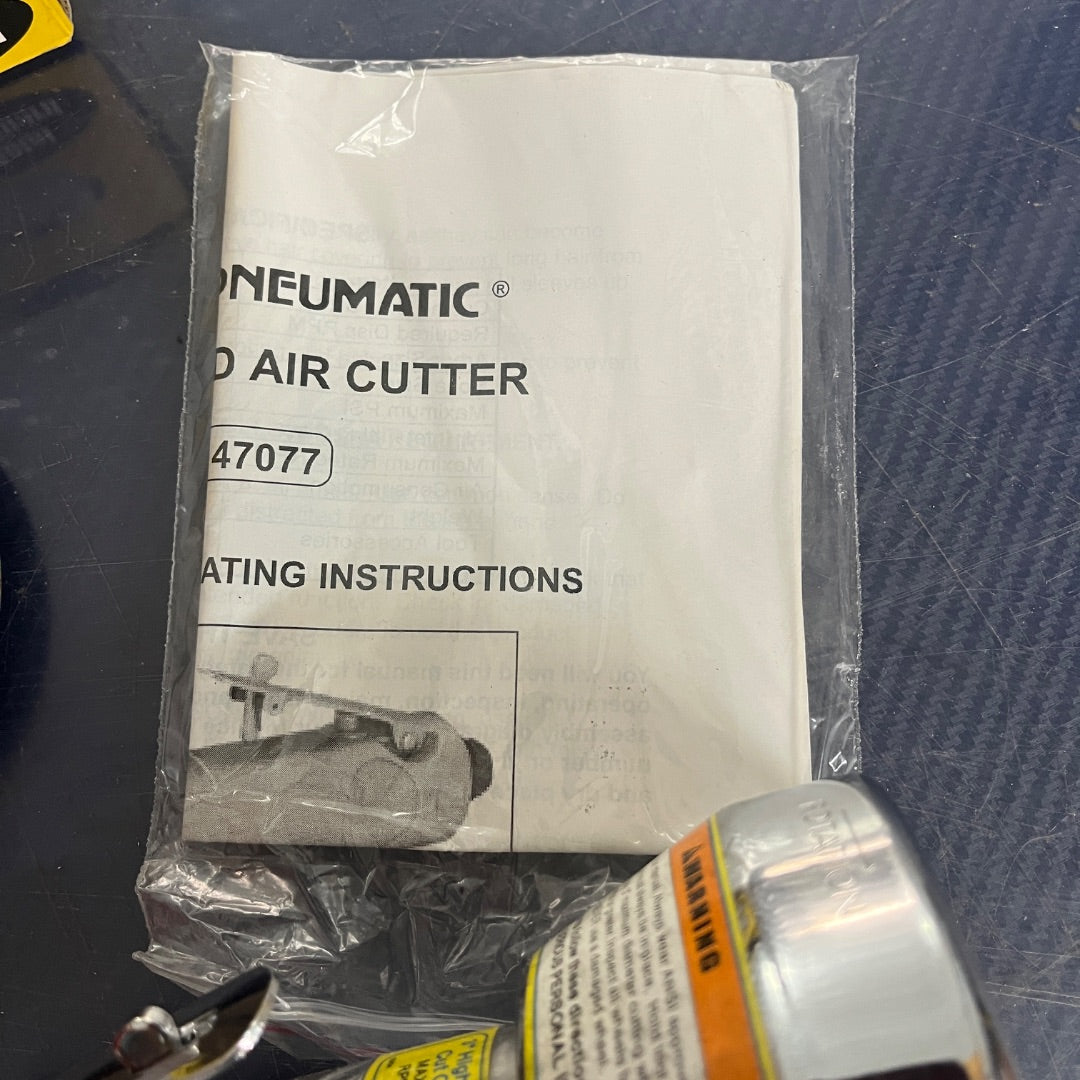 Central Pneumatic 3" High-Speed Air Cutter – Pneumatic Metal Cutting Tool