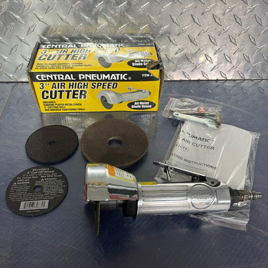 Central Pneumatic 3" High-Speed Air Cutter – Pneumatic Metal Cutting Tool