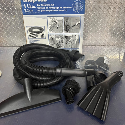 Shop-Vac Car Cleaning Kit – 1¼" Vacuum Attachments for Auto Detailing & Interior Cleaning