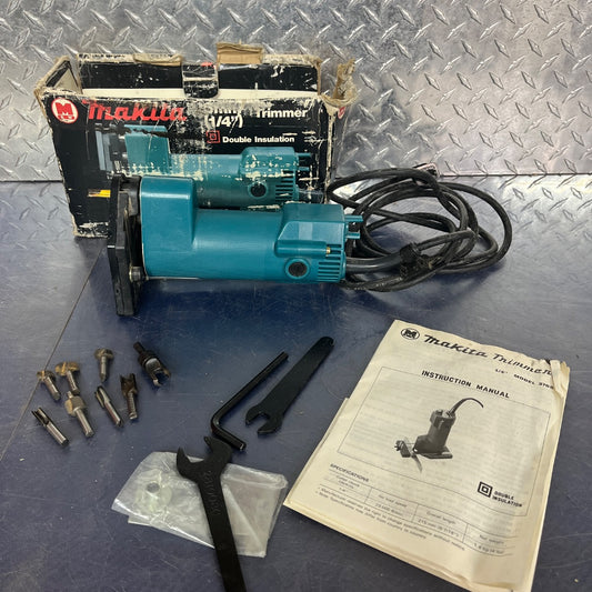 Makita 3705 Laminate Trimmer Router – Precision Cutting in a Compact, Lightweight Design