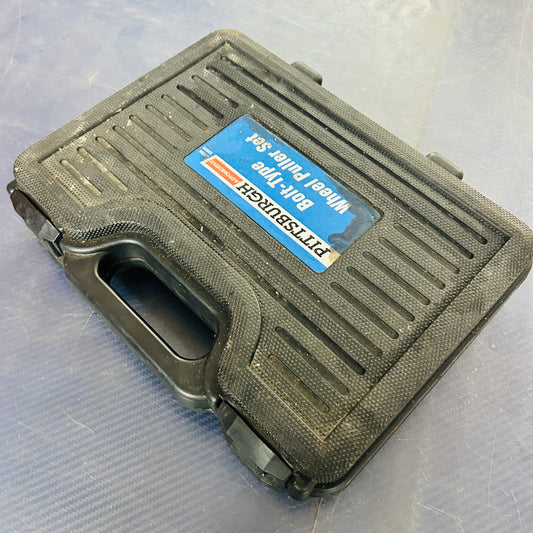 Pittsburgh Bolt-Type Wheel Puller Set – For Gears, Pulleys, Harmonic Balancers &amp; Steering Wheels