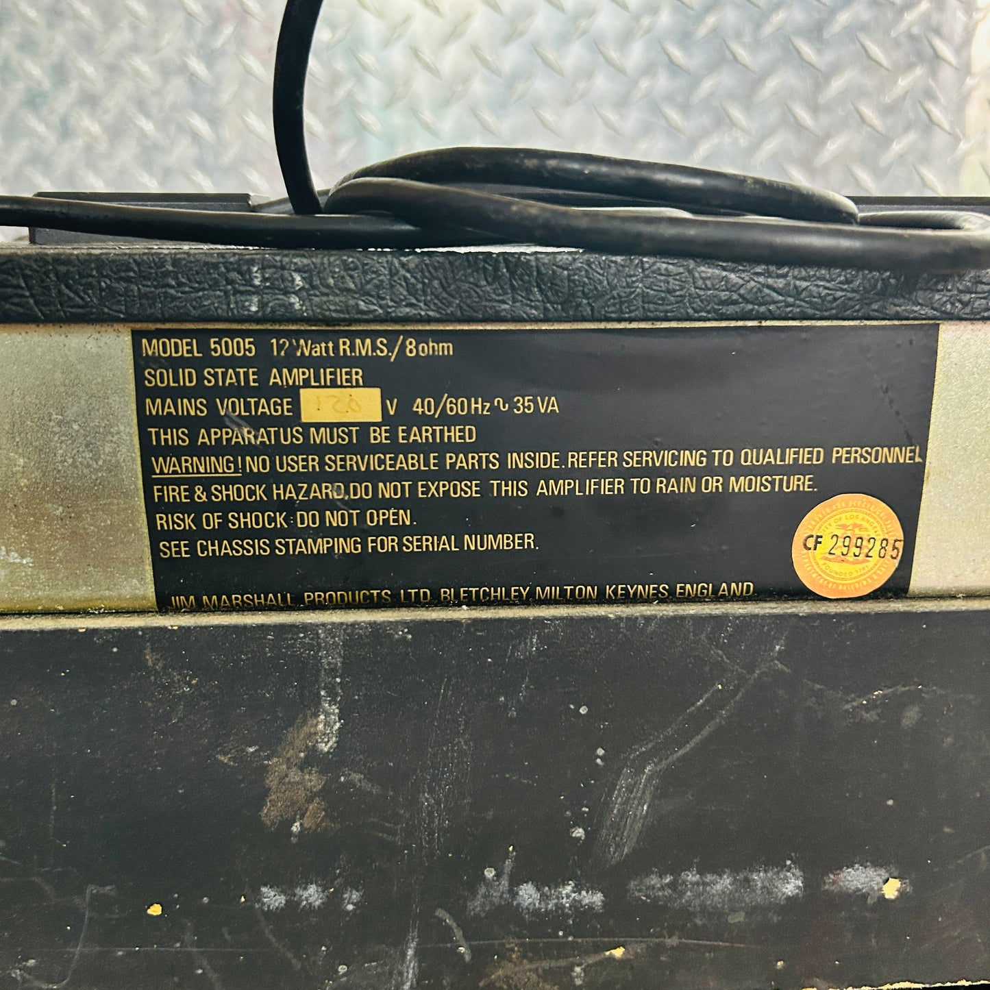 Marshall Lead 12 (Model 5005) Combo Amp – Iconic Plexi Tone in a Compact Package