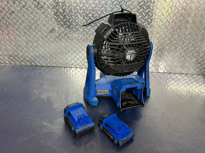 Kobalt 24V Rechargeable Cordless Jobsite Fan