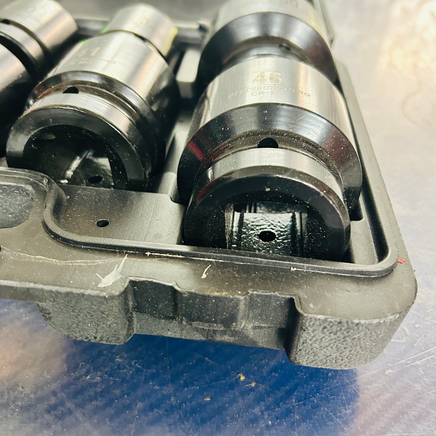 Pittsburgh 1″-Drive Metric Impact Socket Set – 10-Piece (Item 67987)