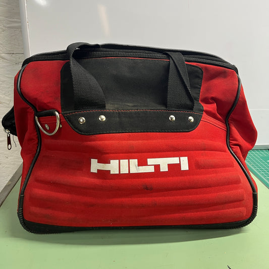 Hilti 15.7" x 13.4" x 11.8" Soft Red Tool Bag – Heavy-Duty Storage