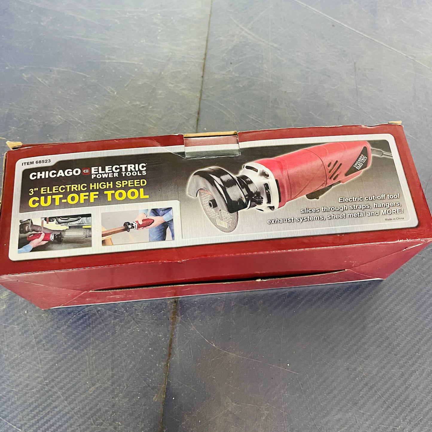 Chicago Electric 3" High-Speed Electric Cutoff Tool – Item 6823
