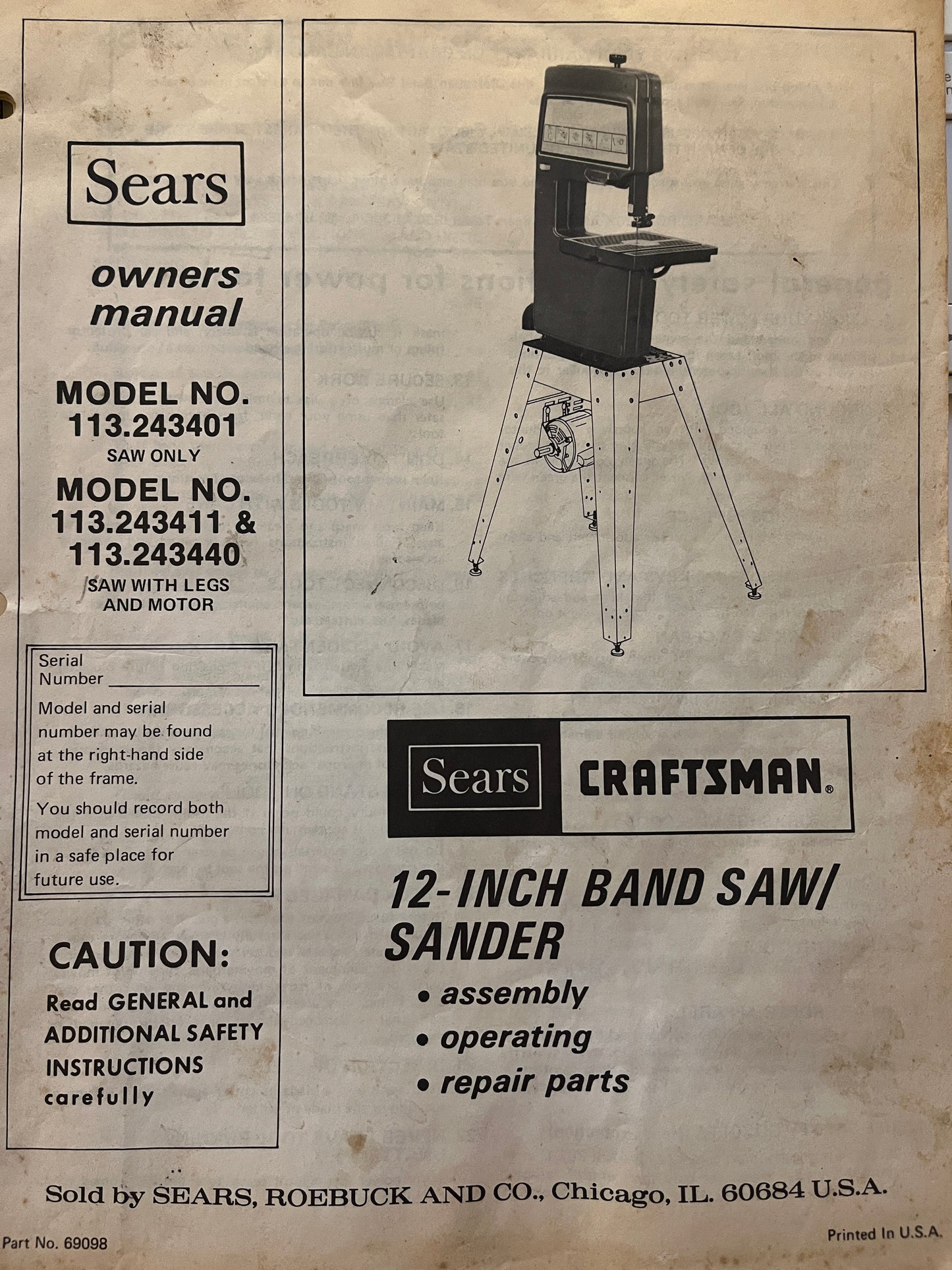 12 Inch Band Saw/Sander – Versatile and Precise Woodworking Tool