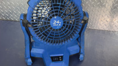 Kobalt 24V Rechargeable Cordless Jobsite Fan